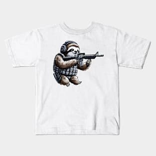 Tactical Sloth Kids T-Shirt